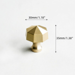 4 tk Vintage messingist uksek&auml;epidemed p&auml;ikesem&ouml;&ouml;bli k&auml;epidemed kappide ja sahtlite jaoks Ukse nupud K&ouml;&ouml;gikapi riidekapi t&otilde;mbed 1 piece