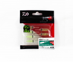 Daiwa Soft Lure Chibi Dart 1,5 tolli 8 pakis Clear Chart Dot Glow (6014)
