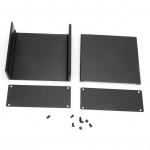 DIY alumiiniumkarbi alumiiniumkarbi tr&uuml;kkplaat PCB instrument alumiiniumist jahutuskast DIY elektrooniline projekti korpus