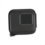 Mini action-kaamera kott, kandekott, tolmukindel, poolavatud disainiga kott, kompaktne must.