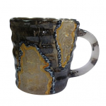 Kohvikruusid Kunstkristall-mineraalkohvikruus 11 untsi vaiguga teekruus kodukontori termilise kunstkristalliga joogikruus Kingitus kohvis&otilde;pradele