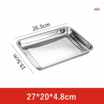 Ristk&uuml;likukujuline roostevabast terasest toidualus Puu-k&ouml;&ouml;giviljad S&auml;ilituspannid Koogid Leib K&uuml;psised N&otilde;u K&uuml;psetusn&otilde;ud Kodu K&ouml;&ouml;gitaldrikud