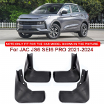 JAC JS6 SEI6 PRO 2021-2023 2024 jaoks Autostiil ABS Auto Porilapakad Pritsmekaitse Porilauad Porilapakad Ees Taga Poritiiva Tarvikud must