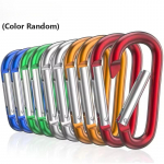 50 tk Mini karabiiniga v&otilde;tmehoidja alumiiniumsulamist D-r&otilde;ngas, pandlaga vedrukarabiin. 10PCS mitmev&auml;rviline