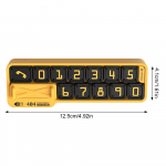 Auto ajutine parkimise numbrim&auml;rk Liikuv auto Peatumine Parkimine Numbrim&auml;rk Auto Parkimise vidinad Ajutine peatumise m&auml;rk jaoks