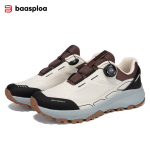 BAASPLOA Meeste v&auml;lijalatsid P&ouml;&ouml;rleva pandlaga v&otilde;rkpinnaga hingav libisemiskindel kerge meeste v&auml;libr&auml;ndi matkajalatsid K&otilde;ik sobivad meeste v&auml;listossudega 44 beež