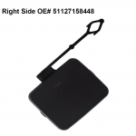 Auto tagumise p&otilde;rkeraua k&uuml;lgmise haakekonksu silmakatte kate BMW X5 E70 2006 2007 2008 2009 2010 2011 E70 OE# 51127158447 51127158448 Right