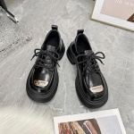 Naiste kingad Platvorm &Uuml;mar nina Lamedad kingad naistele Lakknahk Madala suuga T&ouml;&ouml;le Igap&auml;evased Vabaaja kingad Zapatos De Mujer 40 black