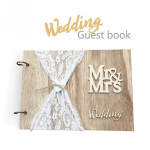 1 tk Personaliseeritud Puidust Pulmak&uuml;laliste Raamat K&uuml;lalisteraamat Pulmapuidust Dekoratsioon Peotarbed Libro De Visitas De Boda Allkirjaleht 20 SHEETS