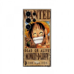 Coque Samsung Galaxy S25 Ultra One Piece Wanted Poster Monkey D. Luffy Maniacase