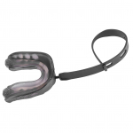 Suukaitse t&auml;iskasvanutele m&otilde;eldud suuhammaste kaitsev suukaitse korvpalliragbi poksi jaoks sinine