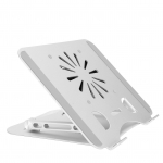 S&uuml;learvuti jahutusalus 17 tolli alumiiniumsulamist t&otilde;stetav kokkupandav kaasaskantav USB-alusega ventilaator