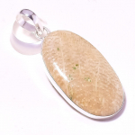 Picture Jasper Gemstone Handmade Ethnic Design Gift Jewelry Pendant 2.1 y8j24