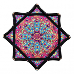 Flowstar Kaheksanurkne Sall Žongleerimism&auml;nguasi Algajatele Kahepoolse Tr&uuml;kiga Kangas L&otilde;bus Oskuste M&auml;nguasi S&otilde;rmeotsaga P&ouml;&ouml;rlev Voolav T&auml;ht Dapo T&auml;ht Kingitus Lastele E