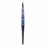 Pinceau &agrave; r&eacute;servoir - Sennelier - Ink Brush - Bleu - Fibres synth&eacute;tiques