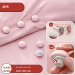 Tekikinnitusnael: Libisemisvastane nurgalukk puuvillaste tekikatete ja voodilinade jaoks 3.4cm x 2.7cm