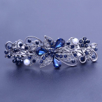 Retrokristallist v&auml;ike pardnokk-juukseklamber naistele