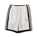 Adidas Originals SS25 Br&auml;ndi Logo Mood Mitmek&uuml;lgsed Triibulised Spordip&uuml;ksid Meeste P&uuml;ksid Valge Must KA3835 XS white