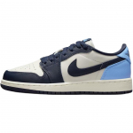 Air Jordan 1 Retro Low OG GS Obsidian UNC Laste tossud Sinine University-Blue Sail CZ0858-400 35.5