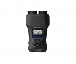 ZOOM H1 XLR K&auml;eshoitav salvestaja Must Varustatud mini-pistikupesaga, mis on spetsialiseerunud v&auml;lisele sisendile, sisend &uuml;hildub 32-bitise ujukoma salvestusega XLR/TRS must