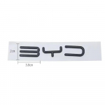 3D Metall Ehita Oma Unistused T&auml;ht S&Otilde;NA Logo Embleem M&auml;rk Auto Pagasiruumi Nimesilt Kleebis BYD Han Song Tang Qin PLUS Atto 3 jaoks BYD must