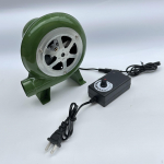 Elektripuhur Ventilaator BBQ US 110V Pistik Kaasaskantav Kiiruseadapteriga Sepapaja jaoks 40w