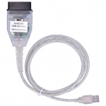 1224 V OBD-kaabli adapter l&uuml;litiga K+CAN-i jaoks K+DCAN auto t&otilde;rkediagnostika t&ouml;&ouml;riista jaoks