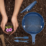 4 Pieces Bonsai Soil Sieve Corn Leakage Net Potting 3mm Practical Easy to Grasp Garden Hand sinine