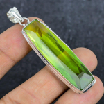 Natural Bi-Color Tourmaline 925 Sterling Silver Jewelry Pendant 2.60 w3e45