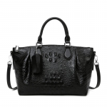 Euroopa ja Ameerika Mood Retro Naiste Crossbody Kott Suure Mahutavusega V&auml;rviline Krokodill Nahast K&auml;ekott Veekindel Kerge T&otilde;stekott