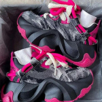 Originaalsed disainer naiste kingad mood paks tald tossud kauboi l&otilde;uend vabaajajalatsid naistele k&otilde;rgust lisavad spordijalatsid 37 punane