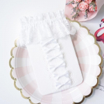 Kawaii Sokid Lolita Buterfly Designer Valged Armsad Harajuku Naine T&uuml;druk Cosplay P&otilde;lve sokid must