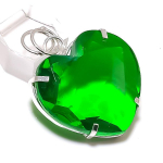Natural Peridot Gemstone Handmade 925 Sterling Silver Jewelry Pendant 1.77 d9h76