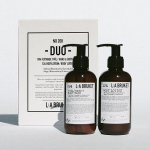 L:A BRUKET hand & body wash + body lotion 190ml set (sage/rose/lavender)