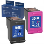 Tindikassett - HP - 304XL - Must - Mitmev&auml;rviline - &Uuml;hilduv DeskJet/Envy