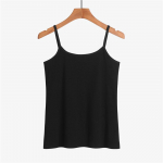 Naiste must 95% puuvillane maika, seksikas seljaosa, suur suurus, &uuml;hev&auml;rviline - Ideaalne pealisr&otilde;ivana kevad-suveks Large