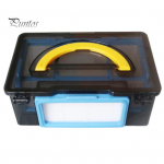 Tolmuimeja tolmukast Lihtne paigaldada Praktiline l&auml;bipaistev tolmukogumiskast ILIFE V3/v5S/v5s Pro jaoks