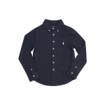 Polo Ralph Lauren S&auml;rk Ss23 Vabaaja &Uuml;hev&auml;rviline Pikkade Varrukatega Tumesinine Meeste s&auml;rgid 323914506-001 L