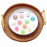 Koogivaht hallitusseen Roosi&otilde;is Kr&uuml;santeem Silikoonist ahjupann J&auml;&auml;kuubikualus &Scaron;okolaadikomm Tarretis J&auml;&auml;kuubik Muffin K&auml;sitsi valmistatud seep