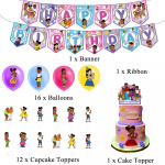 31 tk Gracie nurga peokaunistusi, sealhulgas &otilde;hupallid b&auml;nneri koogikatted