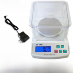 SF-400C Elektrooniline kaal: Tuuleklaas, Meditsiiniline, Ehted, K&ouml;&ouml;k, Laborikaal 500g/0.01g with Windshield + Power Supply