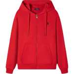 Polo Ralph Lauren Kevad/Suvi 24 Kapuutsiga Hobuse logoga Pikkade varrukatega sviiter Meeste sviiter Punane 710883329-004 M red