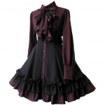 Keskaegne gooti vibukleit renessanss steampunk kleit XS