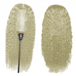 Peruu parukad lokkis juuksed naiste parukas Liimivaba pits ees lainelised juuksed kuld