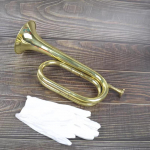 Trompet Bugel Ratsav&auml;e Puhkpillim&auml;ngu Muusikainstrument Messingist Orkestri Koolib&auml;ndi jaoks