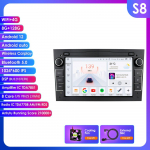 Ossuret Intelligentne 8G 128G Android 12 Autoraadio Opel Astra H J 2004 Vectra Vauxhall Antara Zafira Corsa C D Vivaro Meriva jaoks 4G Carplay GPS-m&auml;ngija B S8 8Core 8G 128G