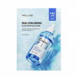 Wellage Real Hyaluronic Blue Ampoule Mask 1 Sheet