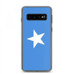 Coque T&eacute;l&eacute;phone &ndash; Samsung &ndash; Galaxy S10 &ndash; Drapeau Somalia &ndash; Souple &ndash; mitmev&auml;rviline