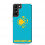 Coque T&eacute;l&eacute;phone &ndash; Samsung &ndash; Galaxy S23 &ndash; Drapeau Kasahstan &ndash; Souple &ndash; mitmev&auml;rviline