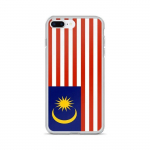 Coque iPhone &ndash; Malaisie &ndash; Drapeau &ndash; Souple &ndash; Mitmev&auml;rviline &ndash; &Uuml;hilduv iPhone 7 Plus